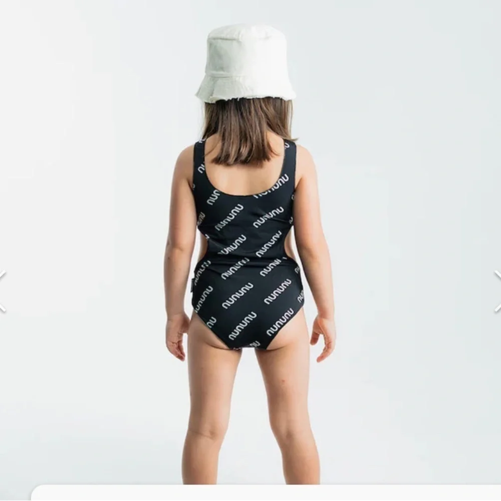 White Bucket Hat with Logo